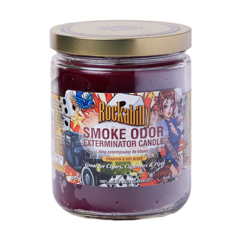 Smoke Odor 13oz Candle ROCKABILLY