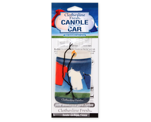 Smoke Odor Car Hanger CLOTHESLINE FRESH