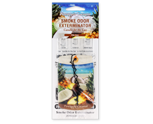 Smoke Odor Car Hanger PINEAPPLE COCONUT