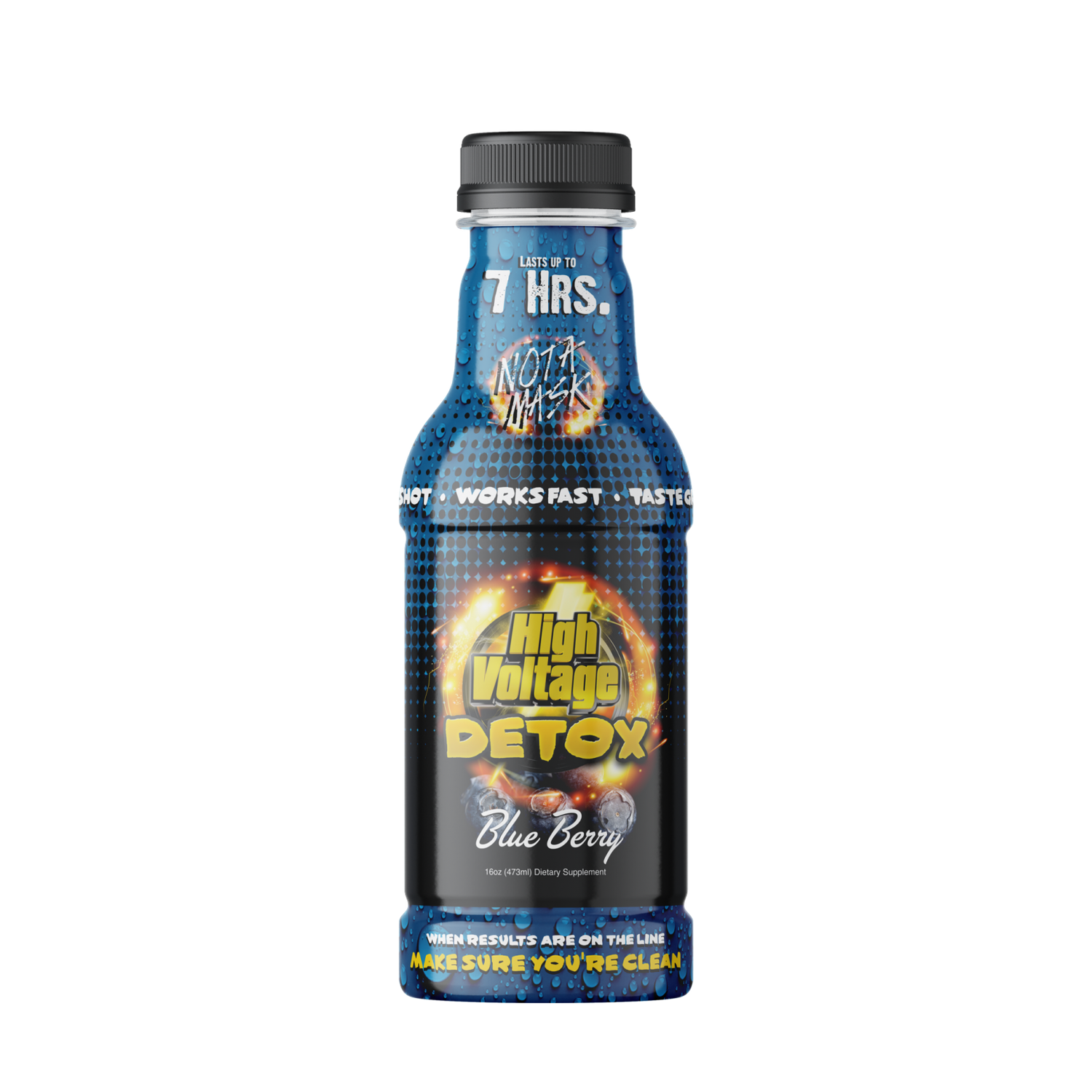 High Voltage Detox BLUEBERRY (16oz)