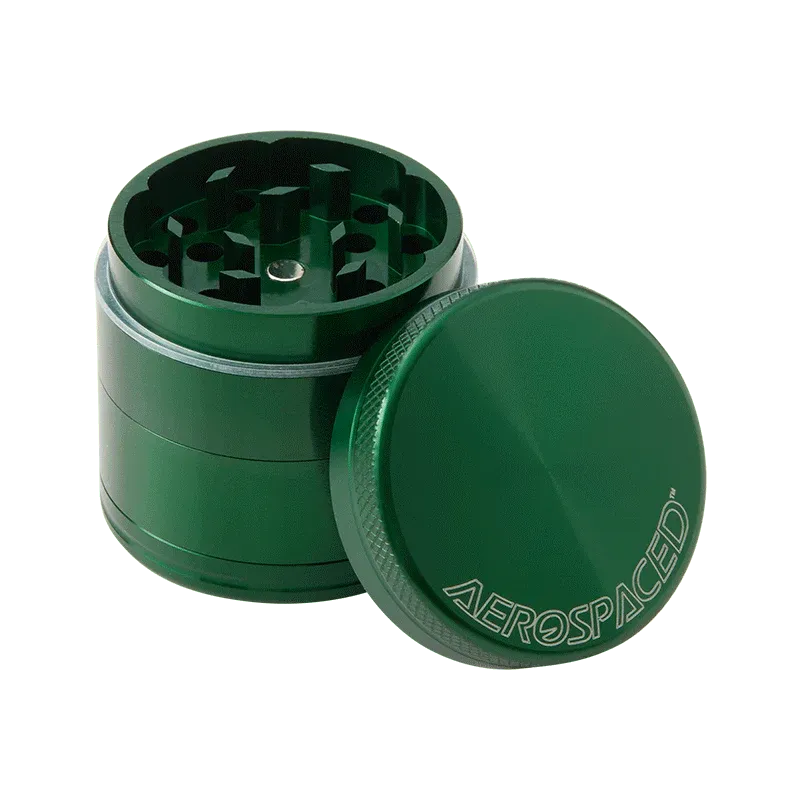 AEROSPACED HS Grinder GREEN 1.6&quot; (40mm)