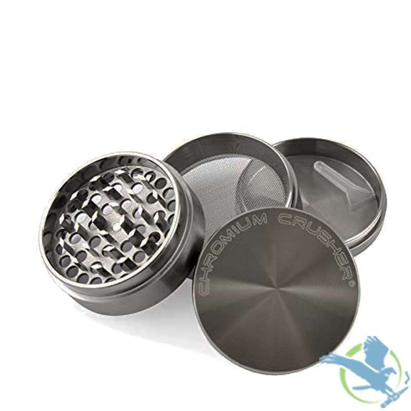 Chromium Crusher Grinder BLACK 2.5&quot;