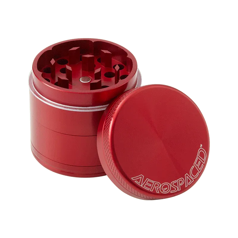 AEROSPACED HS Grinder RED 1.6&quot; (40mm)