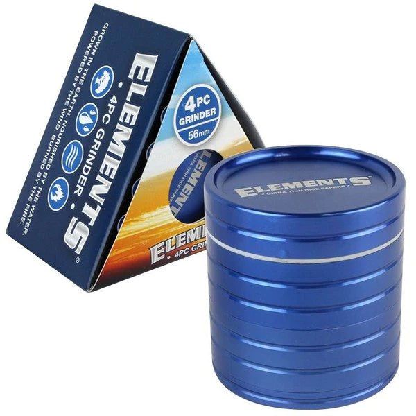 Elements Grinder BLUE 56mm (4pc)