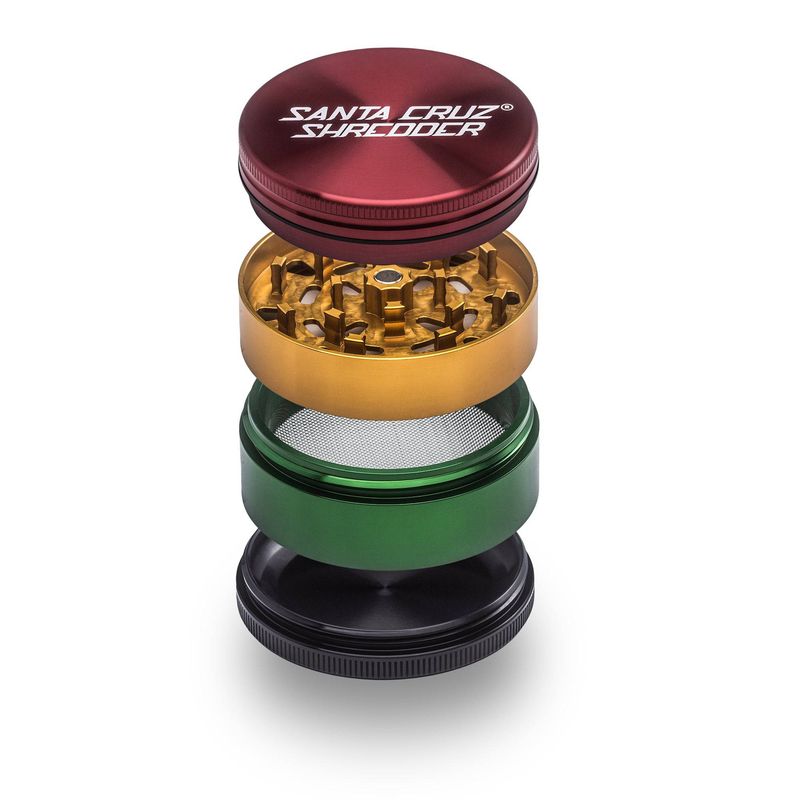 Santa Cruz Shredder 4pc RASTA LARGE