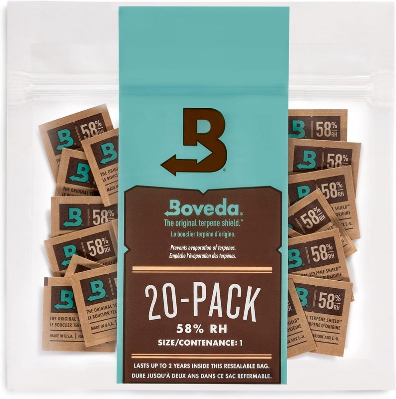 Boveda 58% 20ct (Size 1)