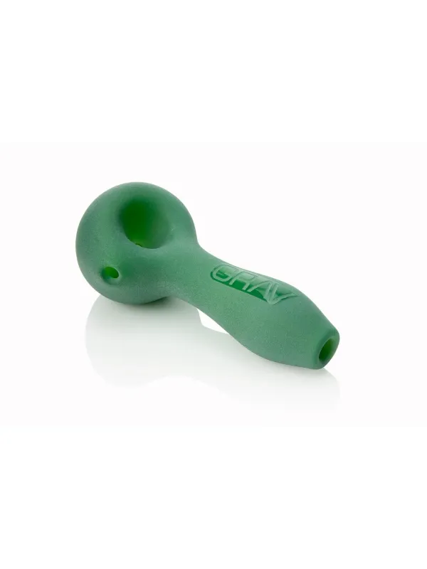 Grav Sandblasted Spoon GREEN