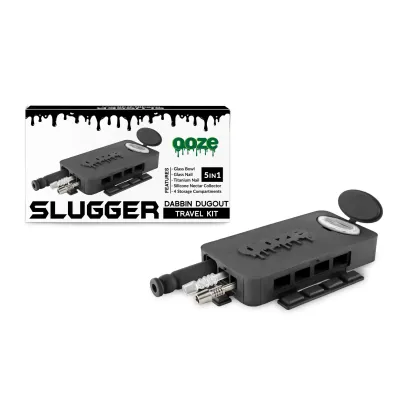 OOZE Slugger BLACK Dabbin Dugout Kit