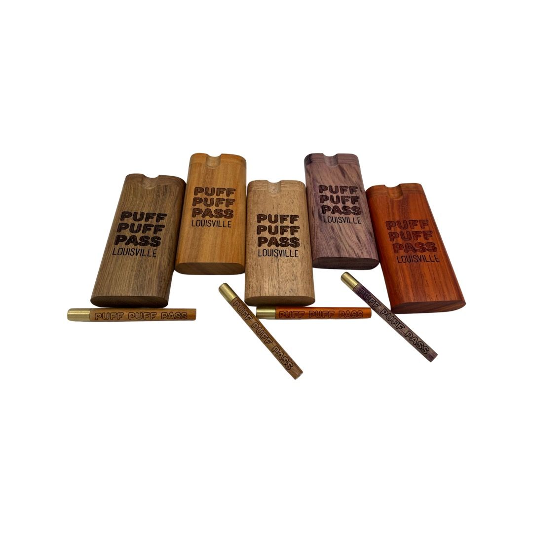 PUFF Dugout + PUFF Bat Wooden/Brass