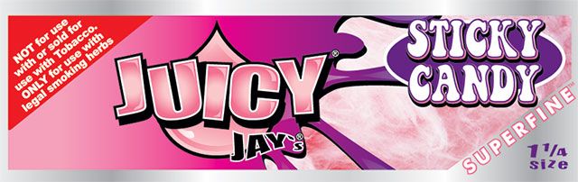 JUICY JAYS SuperFine Sticky Candy 1.25&quot;