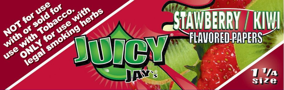 JUICY JAYS Strawberry Kiwi 1.25&quot;
