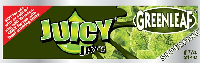 JUICY JAYS SuperFine GreenLeaf 1.25&quot;