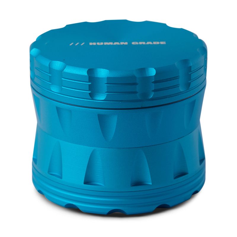 Human Grade 2A Grinder 4pc LIGHT BLUE 2.5&quot;