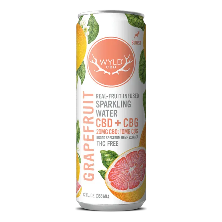 Wyld Sparkling Water GRAPEFRUIT BOOST