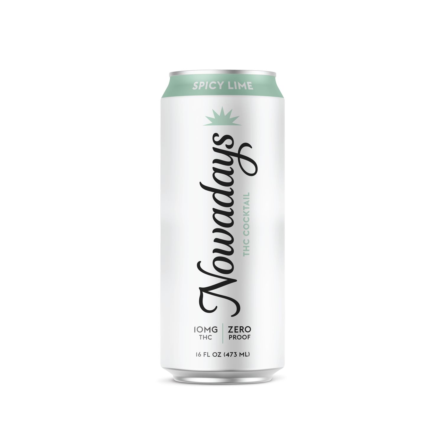 Nowadays Seltzer SPICY LIME 10mg 473mL
