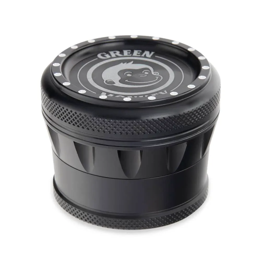Green Monkey Tamarin Grinder 4pc BLACK 2.75&quot; (70mm)