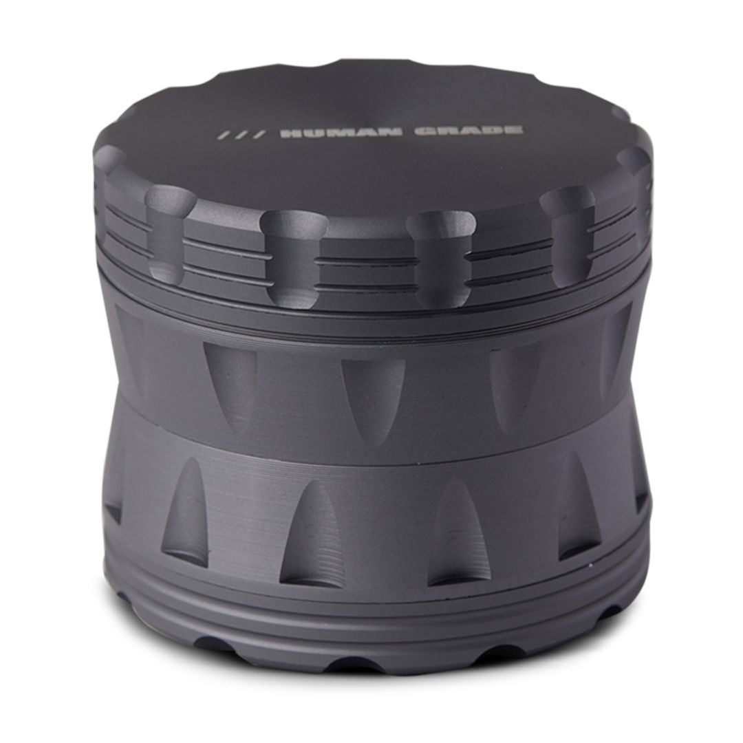 Human Grade 2A Grinder 4pc GUNMETAL 2.5&quot;