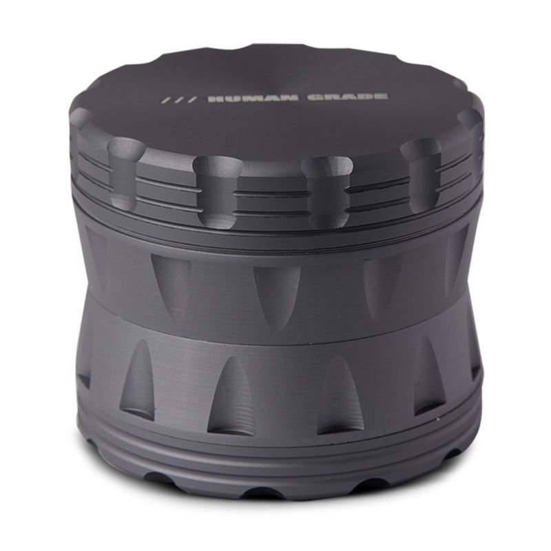 Human Grade 2A Grinder 4pc GUNMETAL 2.5&quot;