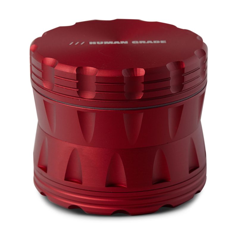 Human Grade 2A Grinder 4pc RED 2.5&quot;