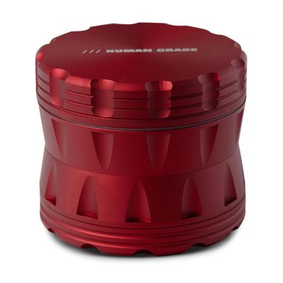 Human Grade 2A Grinder 4pc RED 2.5&quot;