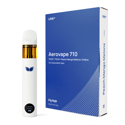 Urb Bar Aerovape 710 Relax Blend (H/P) PEACH MANGO MELONS (3g)