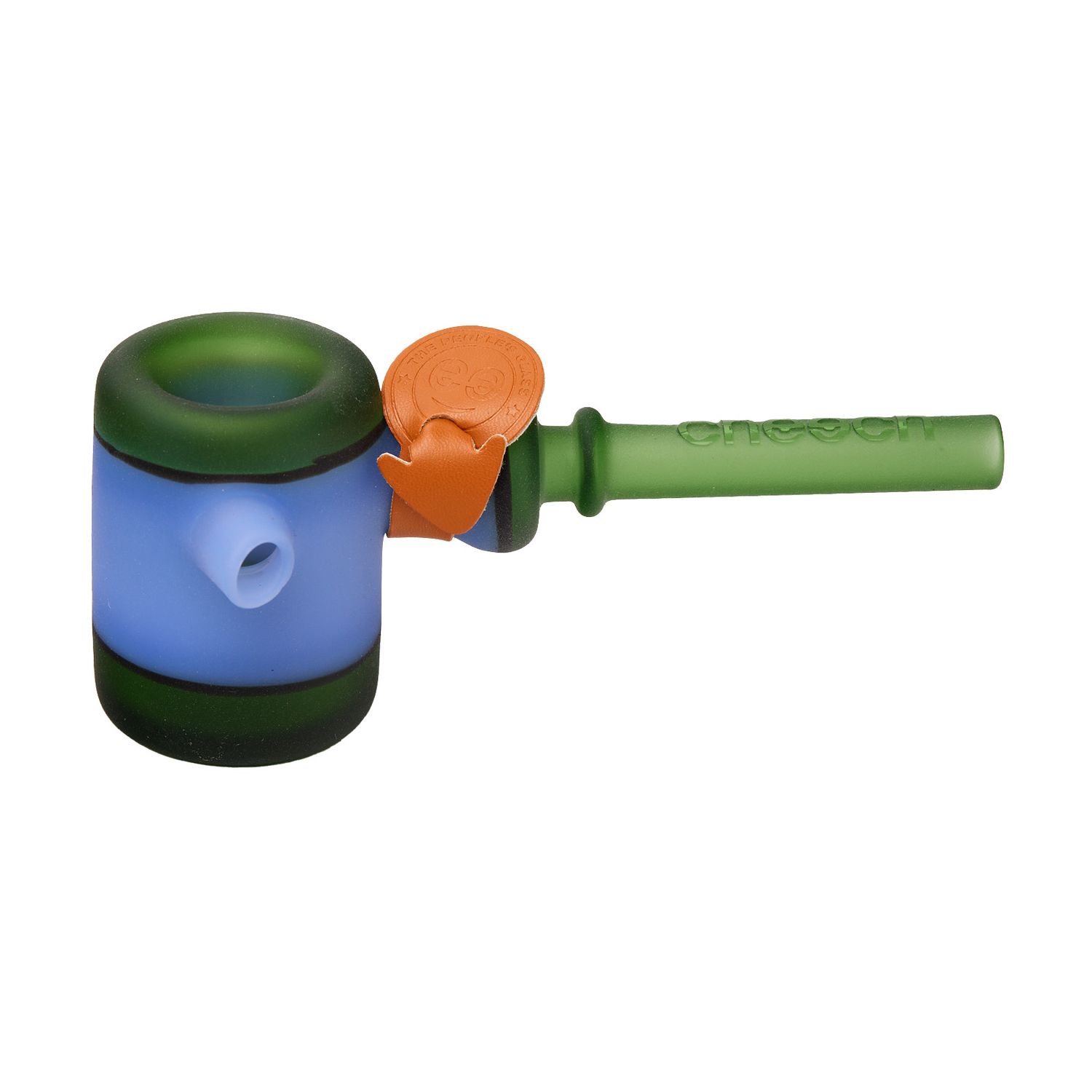 Cheech Multicolor GREEN/BLUE Hammer Handpipe