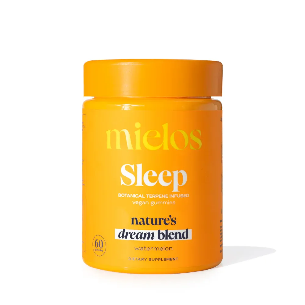 Mielos Botanical Terpene Infused Gummies Sleep Blend WATERMELON 60ct