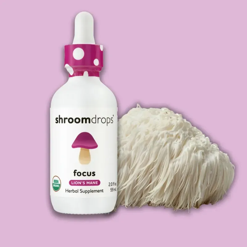 Shroomdrops Lion&#39;s Mane FOCUS Tincture 59mL