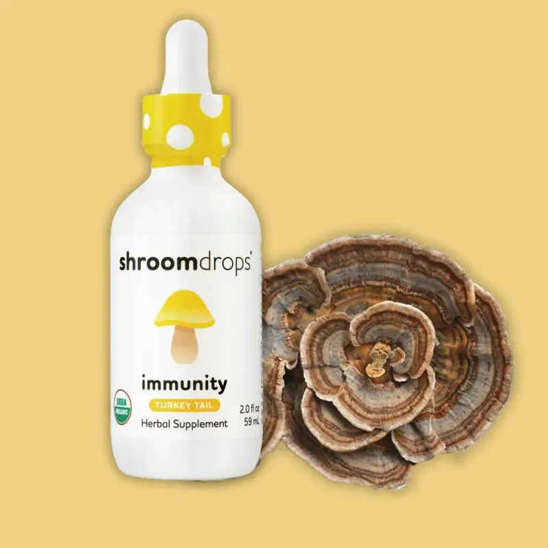Shroomdrops Turkey Tail IMMUNITY Tincture 59mL