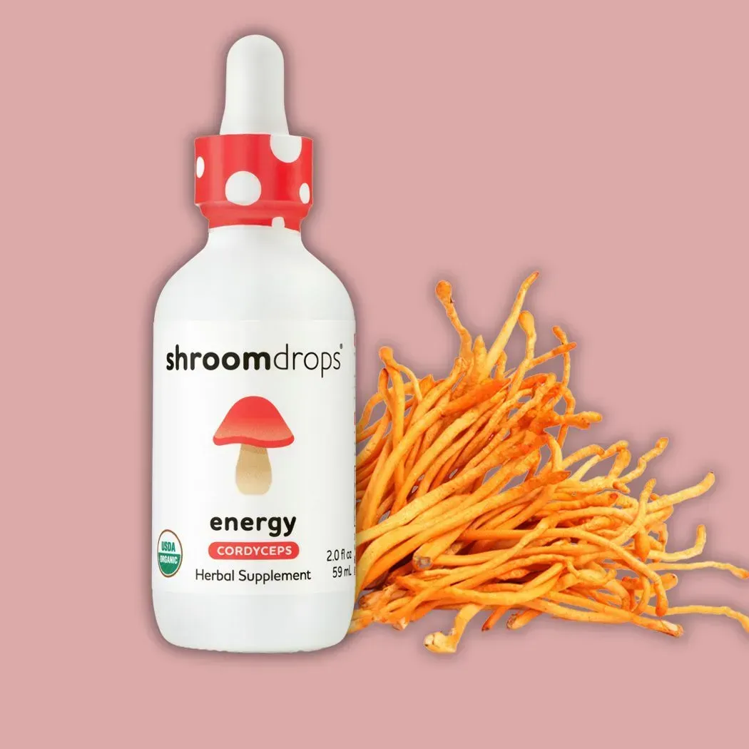 Shroomdrops Cordyceps ENERGY Tincture 59mL