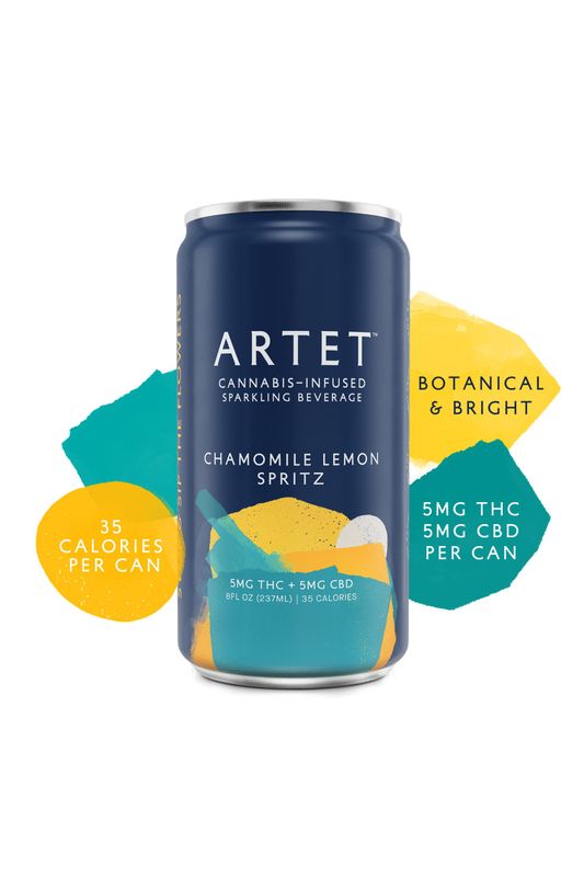 Artet CHAMOMILE LEMON Spritz 10mg 248mL