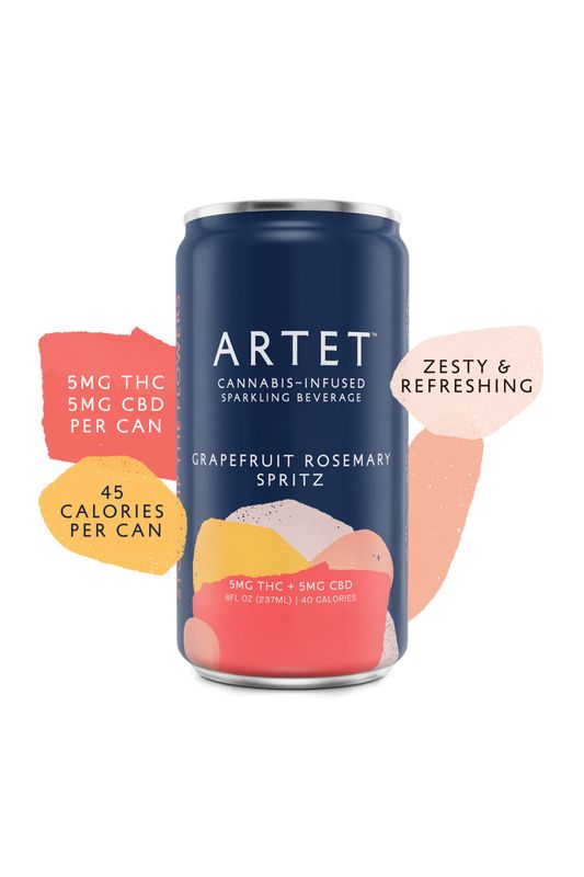 Artet GRAPEFRUIT ROSEMARY Spritz 10mg 248mL