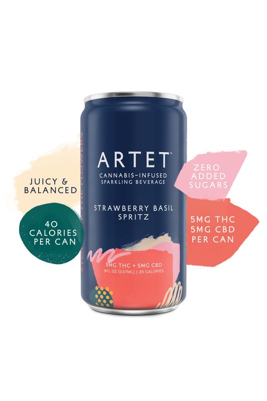 Artet STRAWBERRY BASIL Spritz 10mg 248mL
