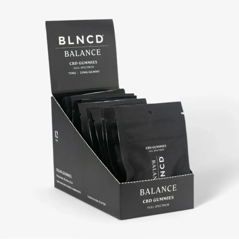 BLNCD Gummies (D) Balance VAREITY 75mg 3ct