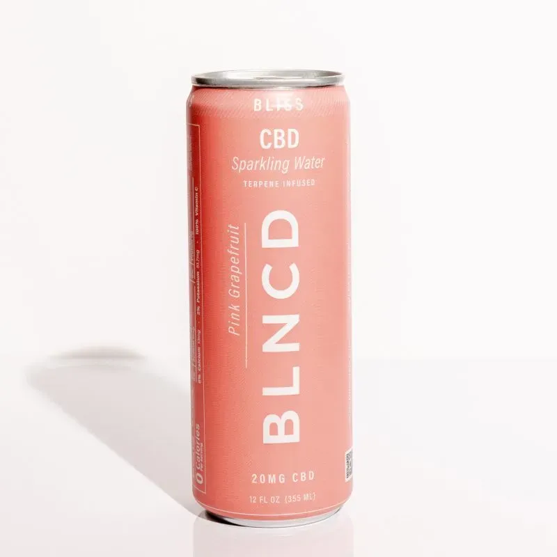 BLNCD Sparkling Water BLISS PINK GRAPEFRUIT 20mg 355mL