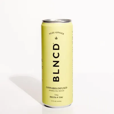 BLNCD Sparkling Water YUZU GINGER 5mg 355mL