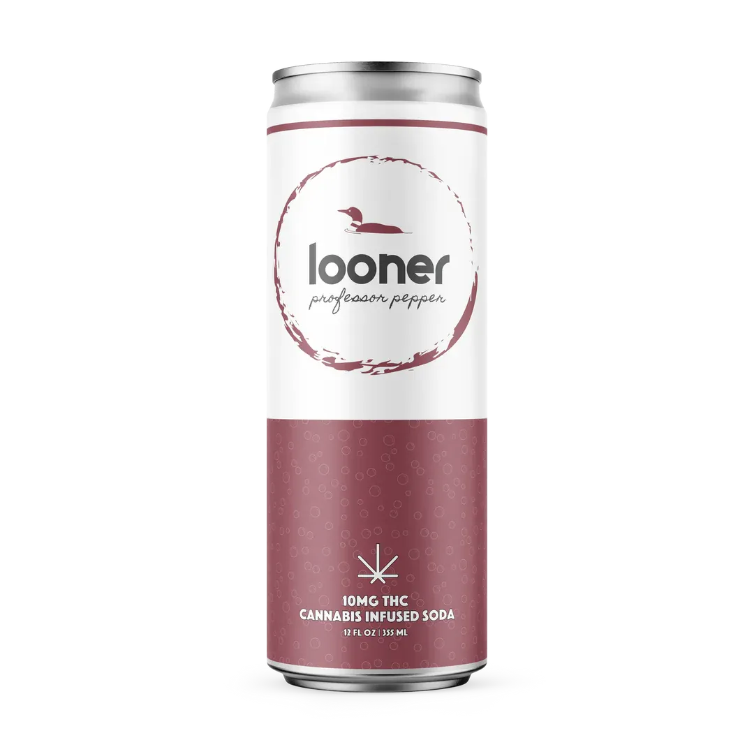 Looner Soda PROFESSOR PEPPER 10mg 355mL