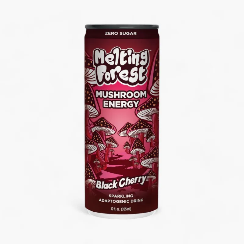 Melting Forest Sparkling Water Energy BLACK CHERRY 355mL