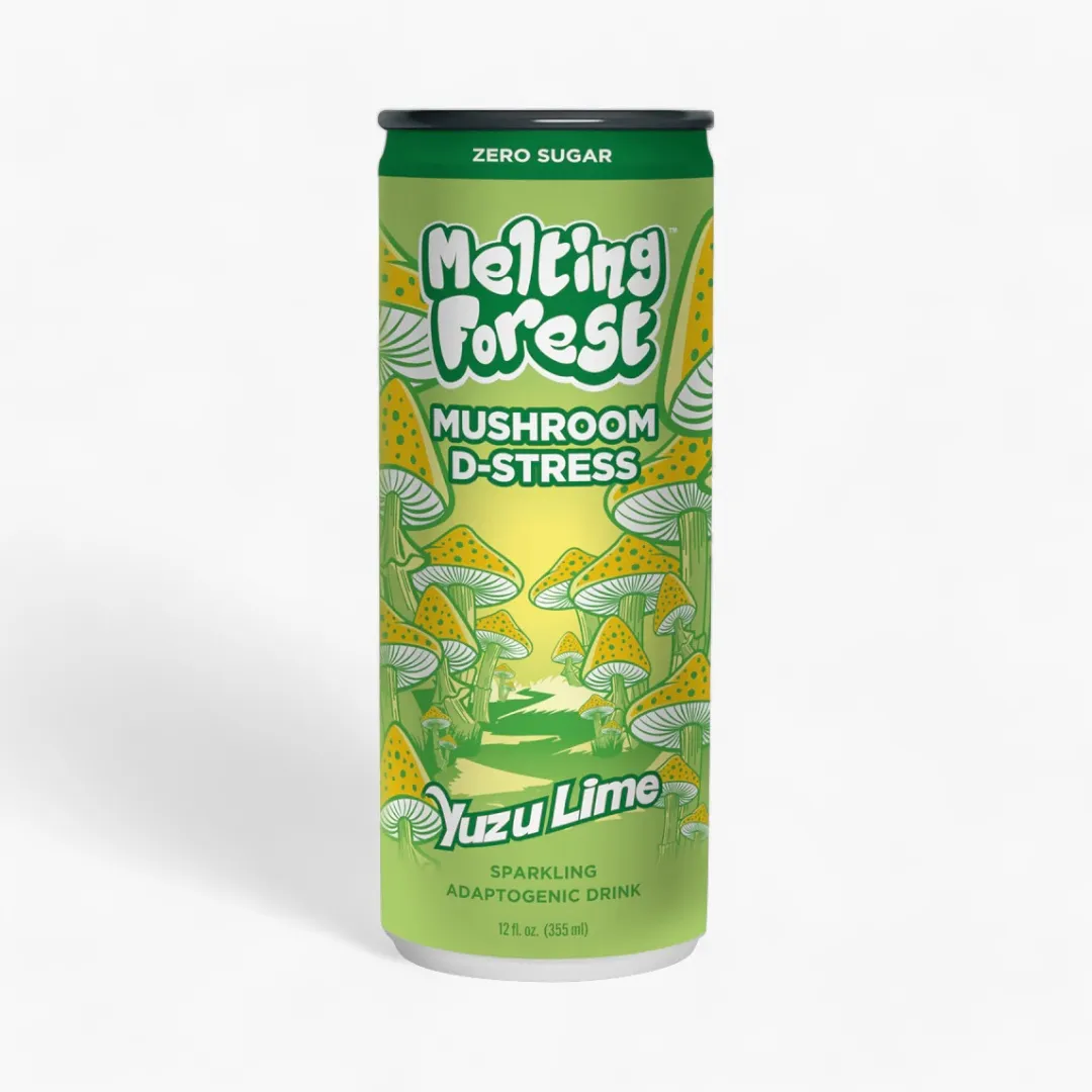 Melting Forest Sparkling Water D-Stress YUZU LIME 355mL