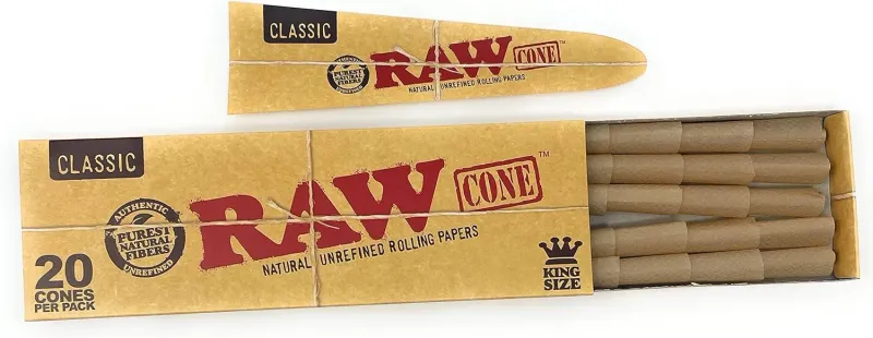 Raw CLASSIC Cones KING (20ct BULK)