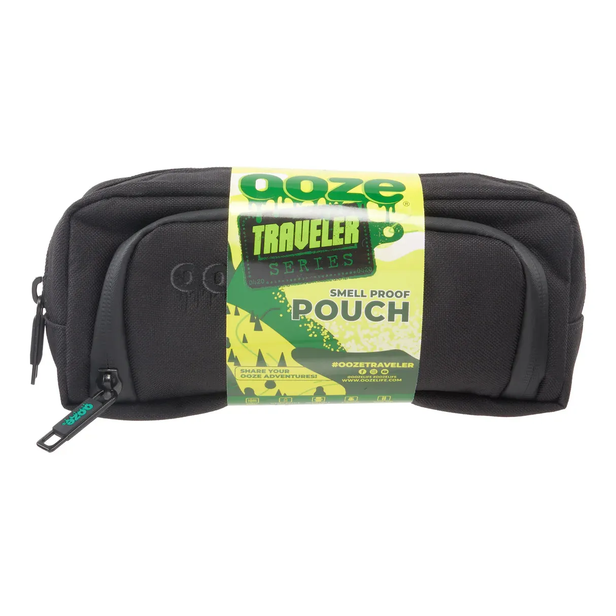 OOZE Smell Proof TRAVELER POUCH PIN BAG Black
