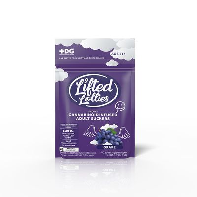 Lifted Lollies GRAPE 150mg 5ct