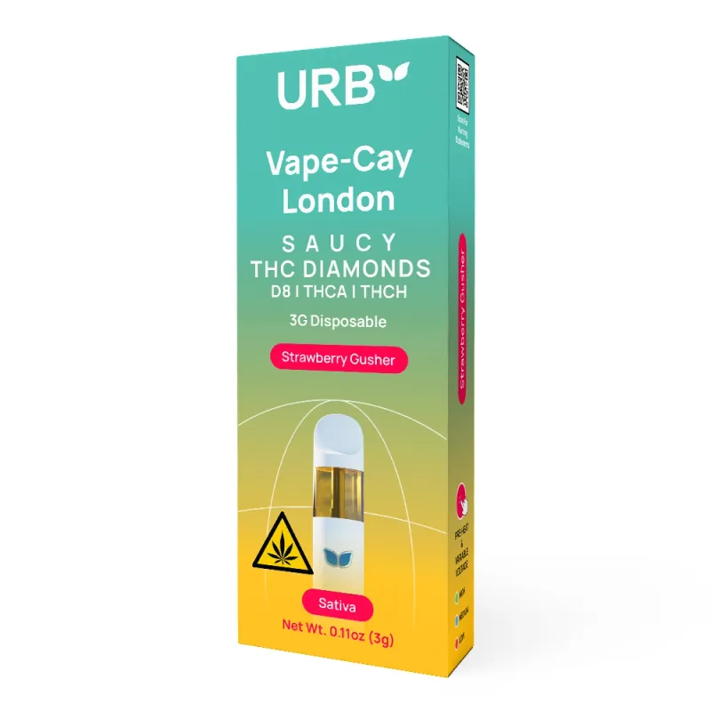 Urb Bar SAUCY  (8/A/H) STRAWBERRY GUSHER (3g)
