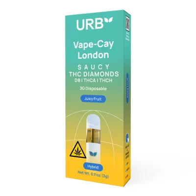 Urb Bar SAUCY (8/A/H) JUICY FRUIT (3g)