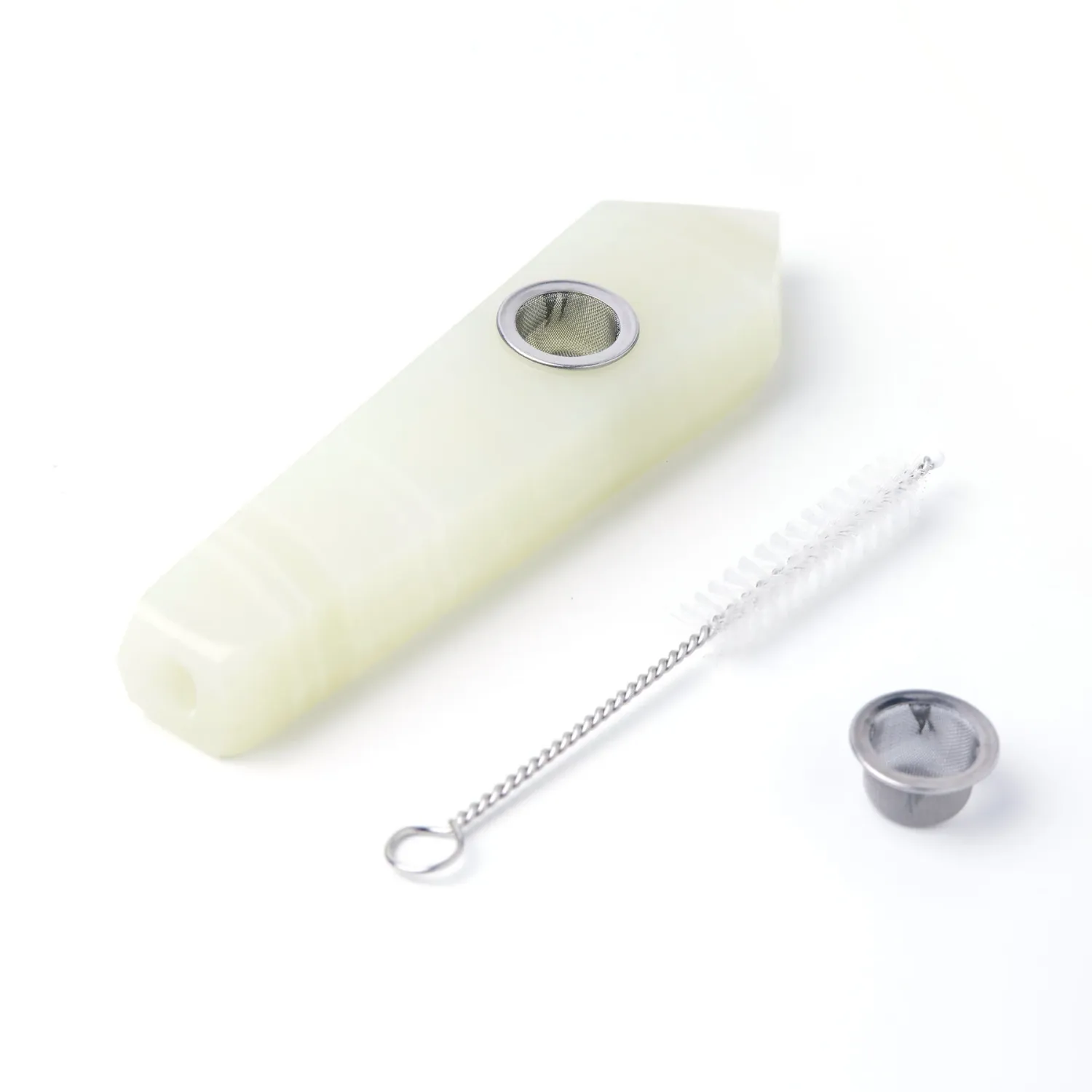 Astral Project Gemstone AFGAN JADE Handpipe