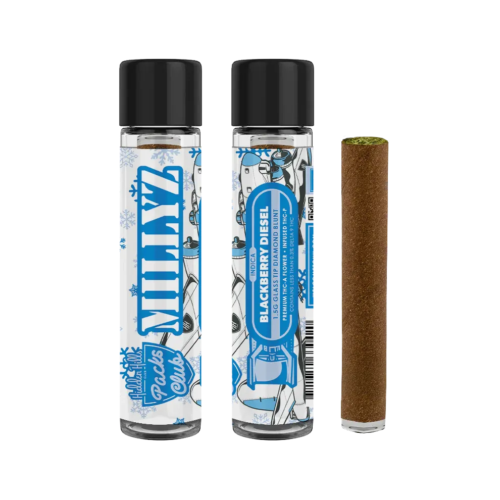 Hidden Hills Millyz Pre Rolls (A/P) BLACKBERRY DIESEL 1.5g