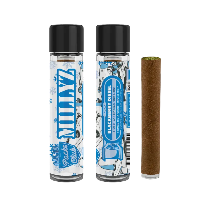 Hidden Hills Millyz Pre Rolls (A/P) BLACKBERRY DIESEL 1.5g