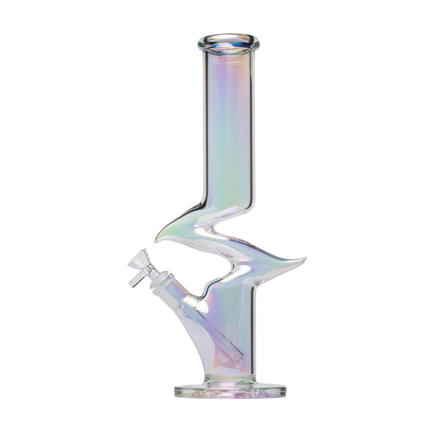 Human Grade 14&quot; Zing Waterpipe IRIDESCENT