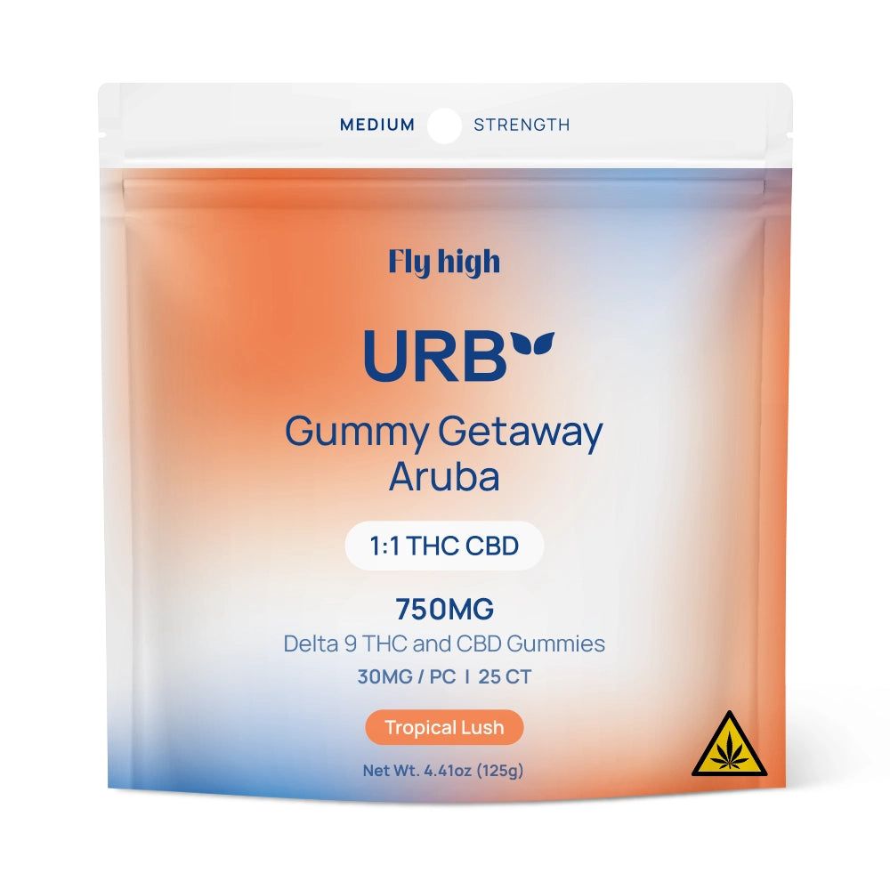 Urb Gummies (1:1) TROPICAL LUSH 750mg 25ct