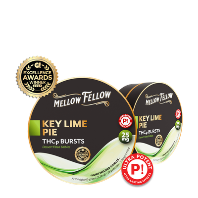Mellow Fellow Gummies Burst (P) KEY LIME PIE 25mg 10ct